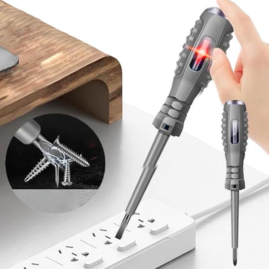 🔥🪛2-in-1  High Torque Strong Magnetic Screwdriver Electricity Detector