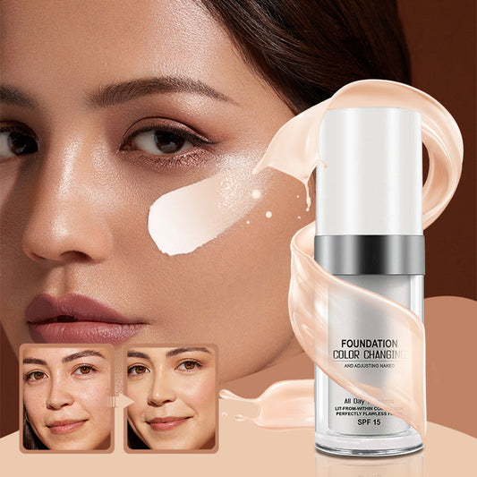 🎁Buy 2 get 1 Free⏳Colour Changing Mature Skin Foundation