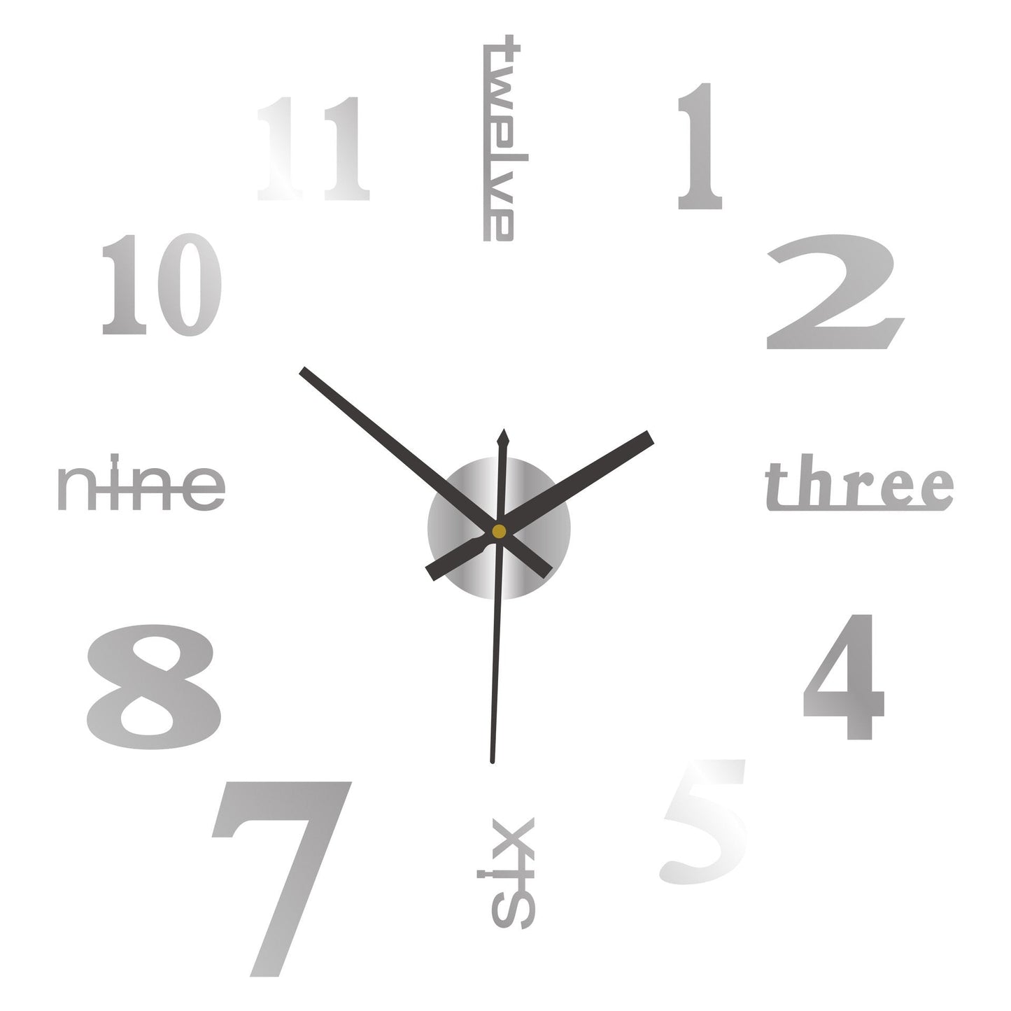 🔥Last Day Promotion 50%OFF🔥 3D Wall Decal Decorative Clock