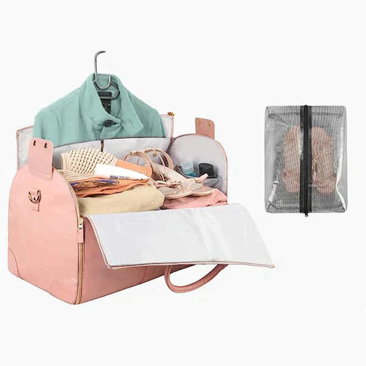 🧳Travel at no extra cost! The ultimate duffel bag for clothes - 50% off for a limited time only! 🌍🎒✈️
