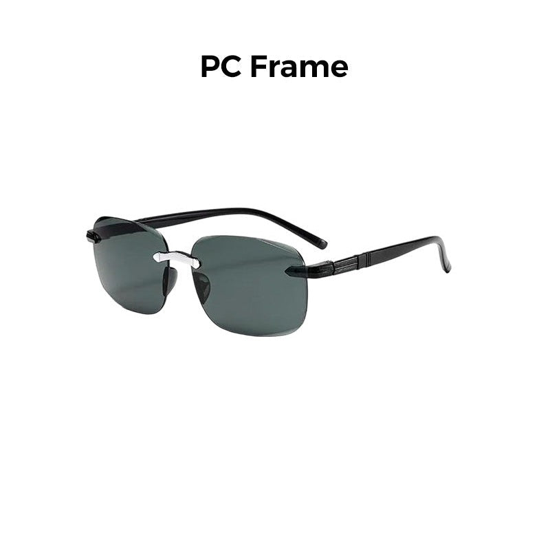 Stylish Frameless High Definition Polarized Sunglasses