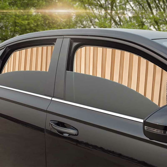 🚗🛡️Magnetic Track Universal Car Side Window Privacy Sunshade Curtain🛡️ Easy Install, Privacy Protection, Essential for Summer Drives!