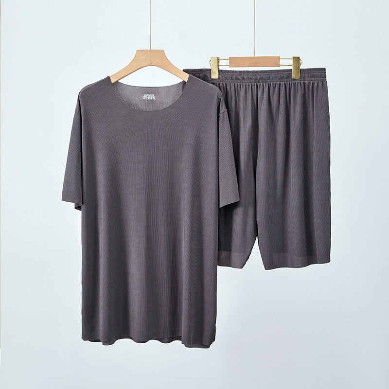 ❄️ Couple's Summer Ice Silk Cool Feeling Sleepwear