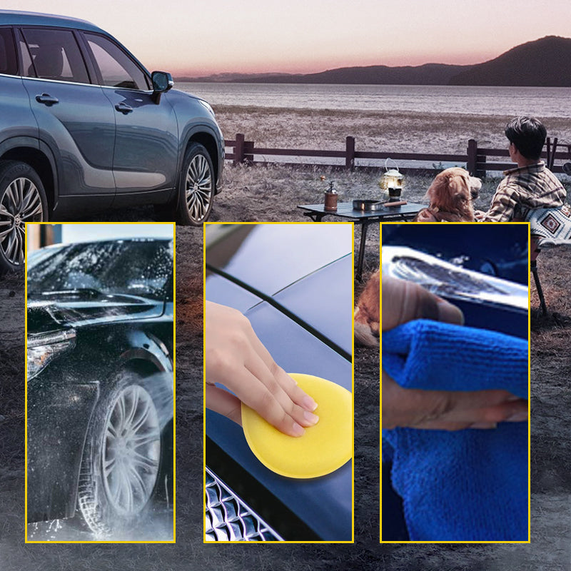 š£Hot Sale Buy More Get More FreešEffective Car Scratch Remover with Sponge