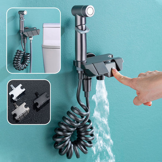 🚿💧1-In-2-Out Dual Control Valve & Bidet Sprayer Set