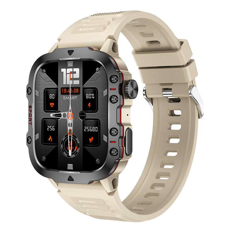 📣💧Waterproofing Ultimate Outdoor Companion⌚ Rugged Outdoor Smart Watch - 100+ Sports Modes