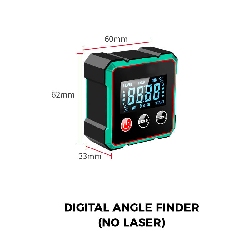 🔥Hot Sale - 50% off✨Magnetic Digital Angle Finder with Electronic Laser
