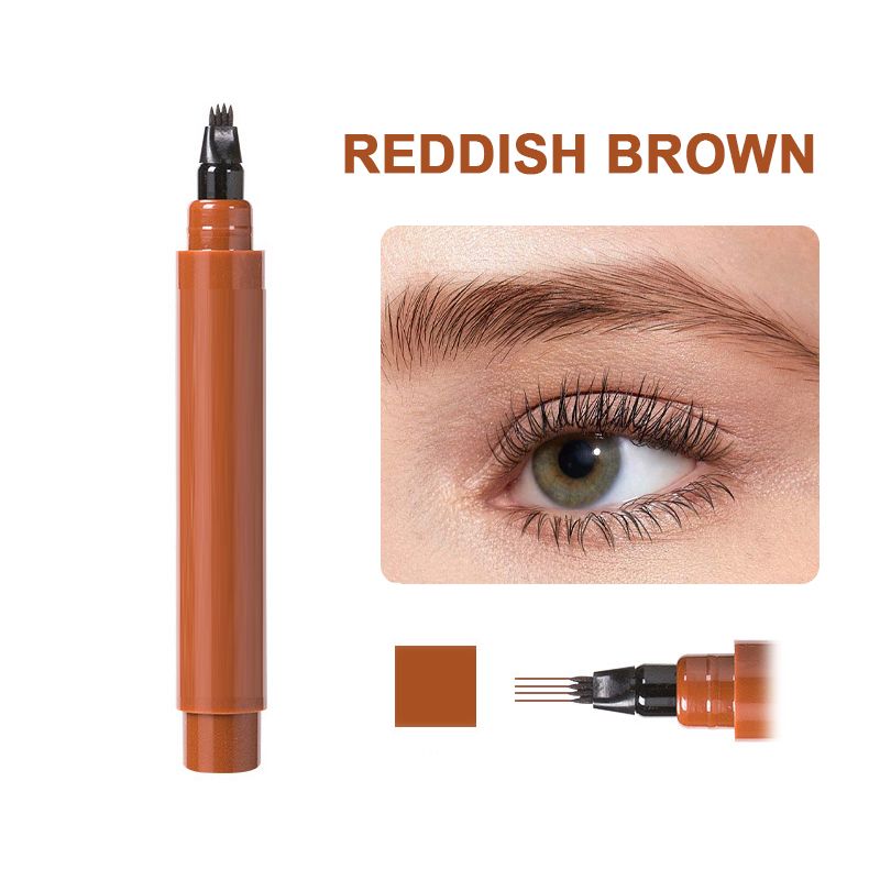💄✨Waterproof 4-in-1 Beard & Eyebrow Pen - Lasting & Smudge-Free