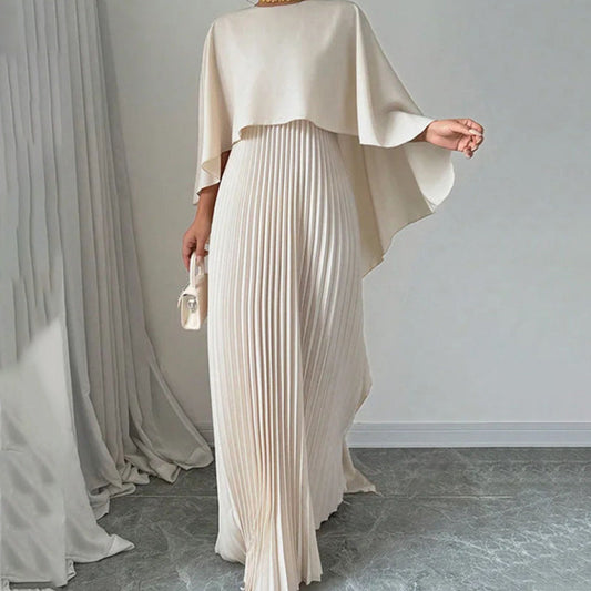💖LAST DAY SALE 50% OFF👗Elegant Unique Pressed Pleat Irregular DressElegant Unique Pressed Pleat Irregular Dress