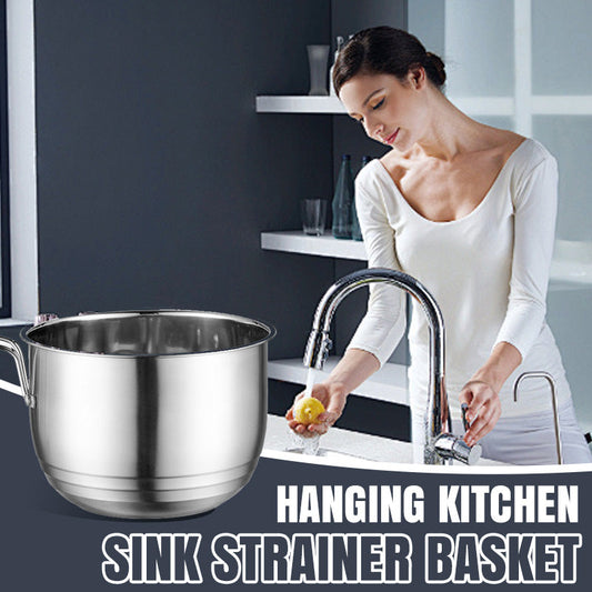 🔥This week's limited-time discount!🔥Multi-Functional Hanging Kitchen Sink Strainer Basket