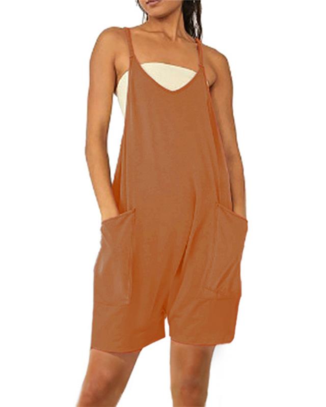 💐Women's Summer Tank Dress-Sleeveless Romper with Pockets (Buy 2 Free Shipping)