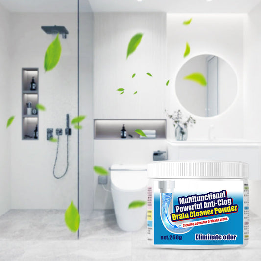 🔥🚽A must-have for every household🫧Multifunctional Powerful Anti-Clog Drain Cleaner Powder