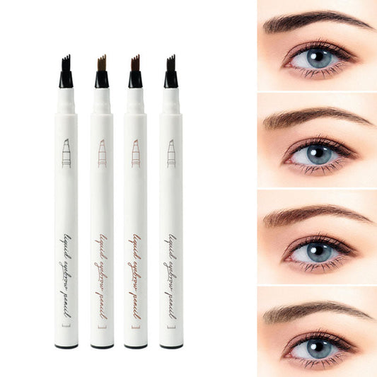 Microblading Four-fork Liquid Eyebrow Pencil