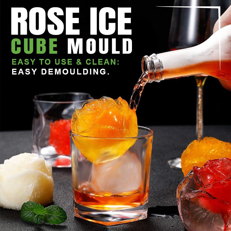 🔥Essentials for Summer🧊2 Tier Convenient Push-In Ice Cube Mold with Tray Case