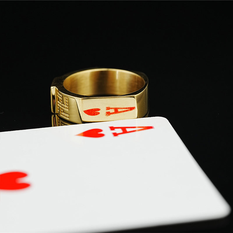 ♠️ Magic Mirror Reflektierender Ring ♣️