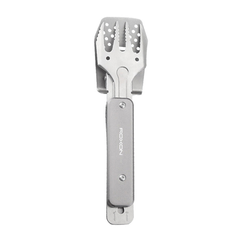 🔥Hot sale 🥓3-in-1 Camping BBQ Grill Utensils Home Fork Spatula Clip(BUY 2✈️ Free shipping)