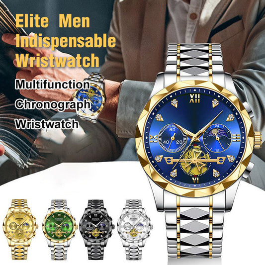 💎The Most Special Gift For a Man⌚Luminous hollowed out men's watch