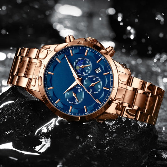 ⌚2025 New Business Mens Watch✨ Men’s Quartz Stainless Steel Watch