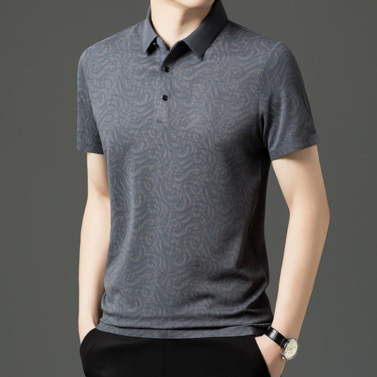 Men's Casual Printed T-Shirt for Summer