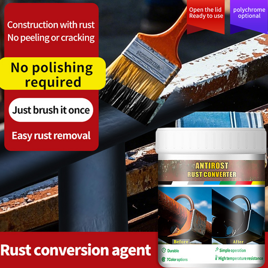 🛡️Weatherproof Rust Converter Paint For Metal