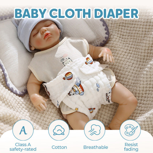 👼Time-limited Special:50%OFF🛡️Reusable Cotton Cartoon Baby Diapers