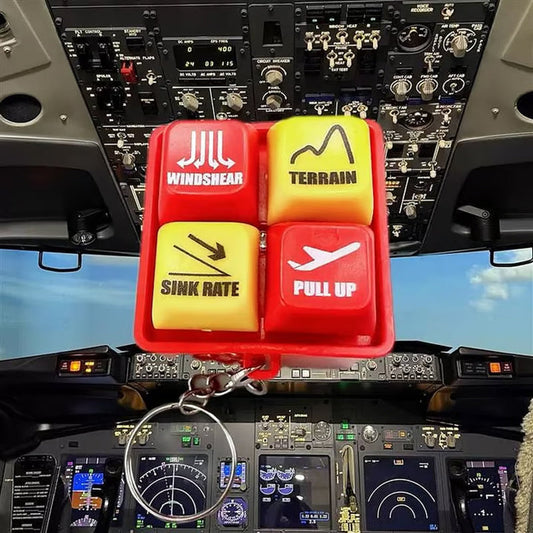 🚨📢Airbus Warning Sound Simulator with Keyring