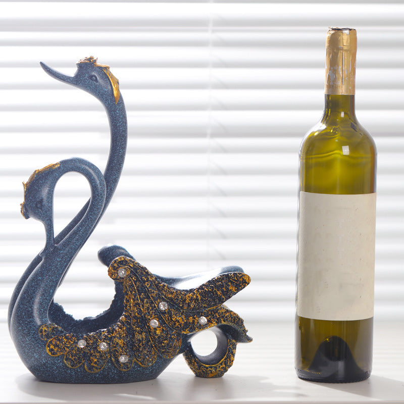 🦢🔥2025 Hot Sale🔥Swan Wine Bottle Holder Rack