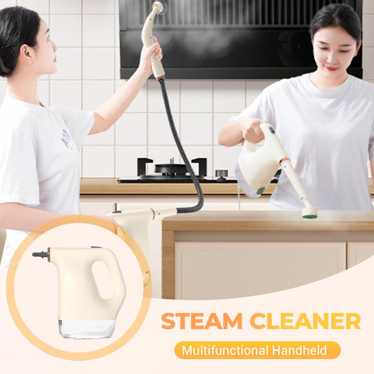 🏠✨💨 Portable Multifunction Steam Cleaner - 50% Off! 💨 ⚡ With Accessories - Easily clean the whole house!