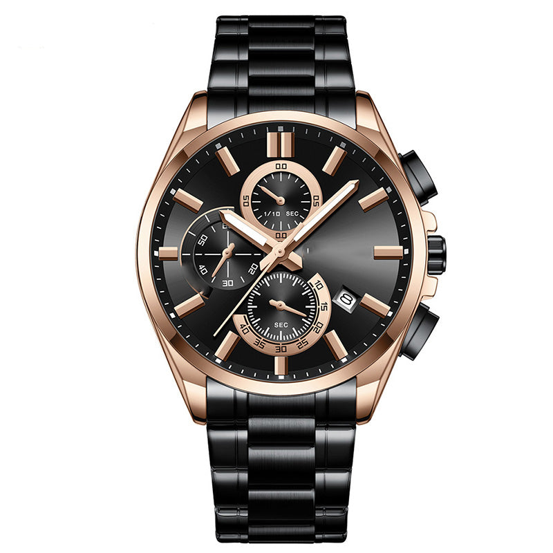💎Men's Stainless Steel Business Wrist Watch