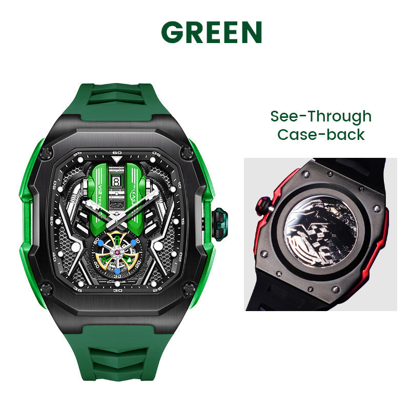 ⌚ ️ 🔥 Watch washed in barrels - the mechanical heart on the wrist, the hardcore romance that still beats in the night! In other words, it's the same. 🔥⌚ ️