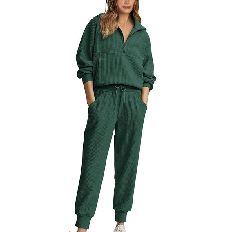 🔥Long Sleeve Half Zip Sweatsuits Set - Last Day 50% OFF🎁