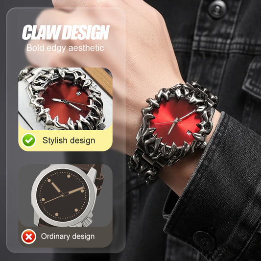 ⌚ Relief Claw Disc Watch, Medieval Art Museum on the Wrist!