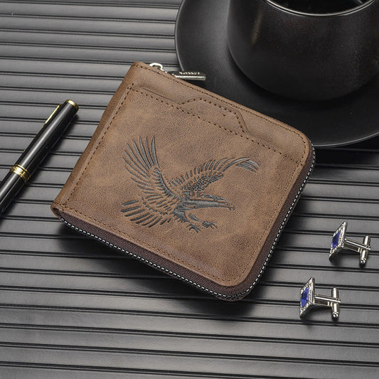 💥Men's Vintage Wallet with Eagle Pattern