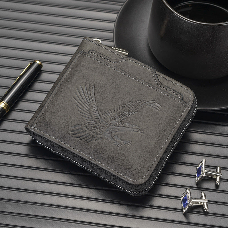 💥Men's Vintage Wallet with Eagle Pattern