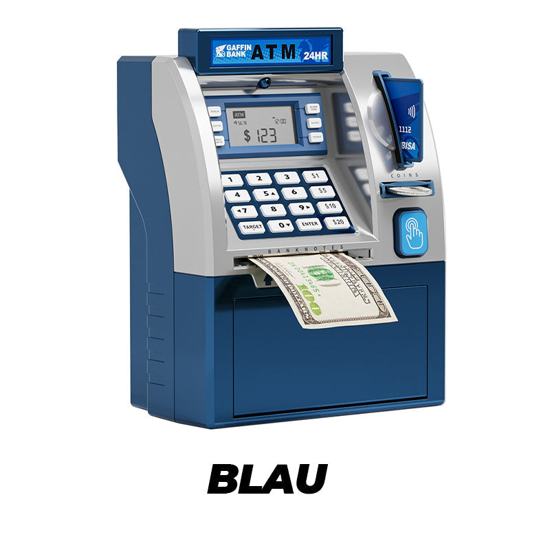 Electronic ATM, battery-powered piggy bank box, jar piggy bank, home decorations, gifts for boys and girls