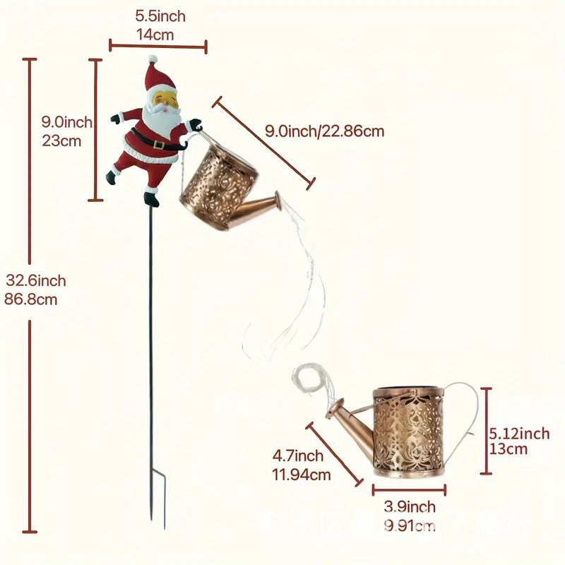 🎅💥Solar-Powered Santa Claus Garden Stake Light