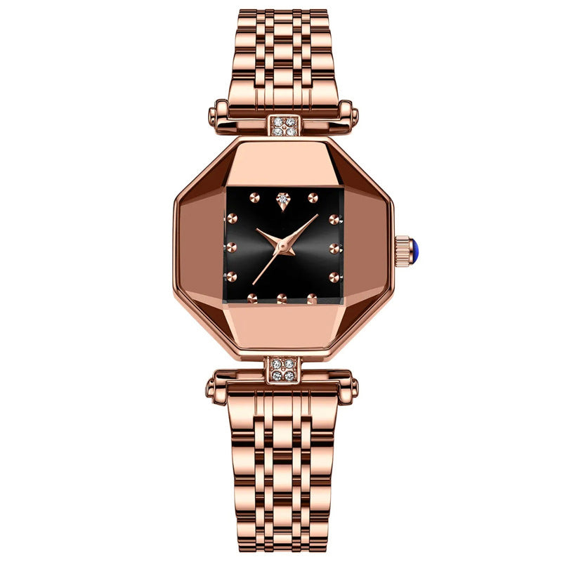 Women's Elegant Dial Waterproof & Scratch-Resistant Quartz Watch