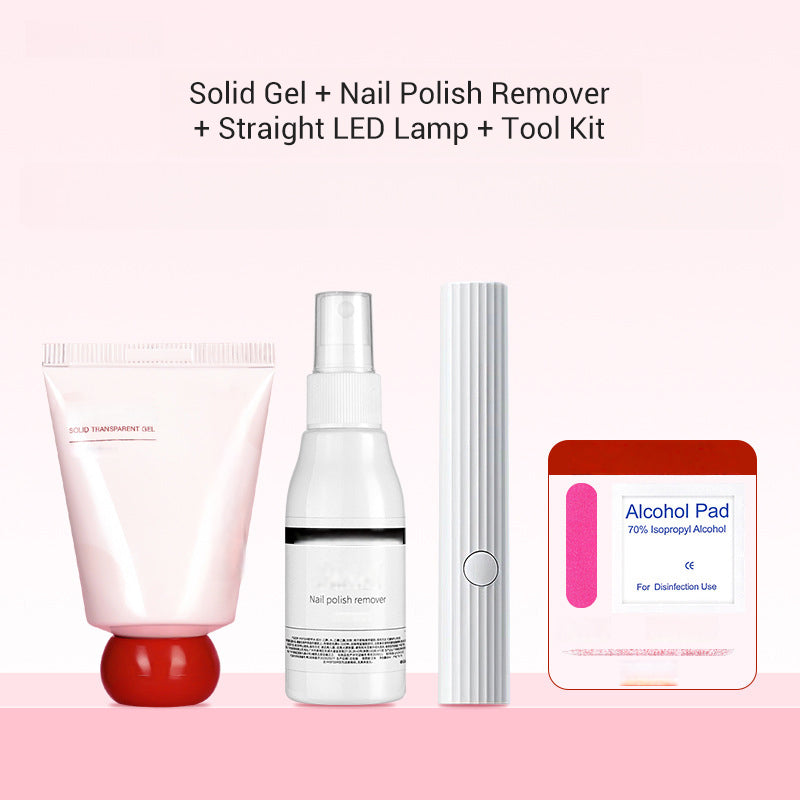 Solid Adhesive Patch Gel for Press-On Nails