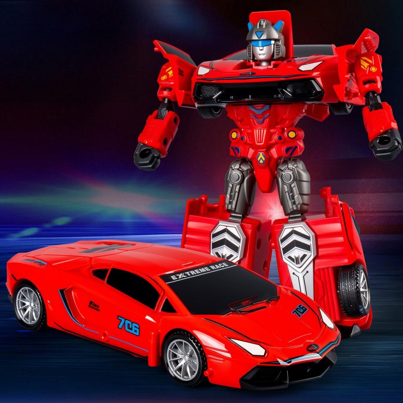 🎅Christmas Sale🎄50% OFF💥Collision Transform Toy Car for Kids