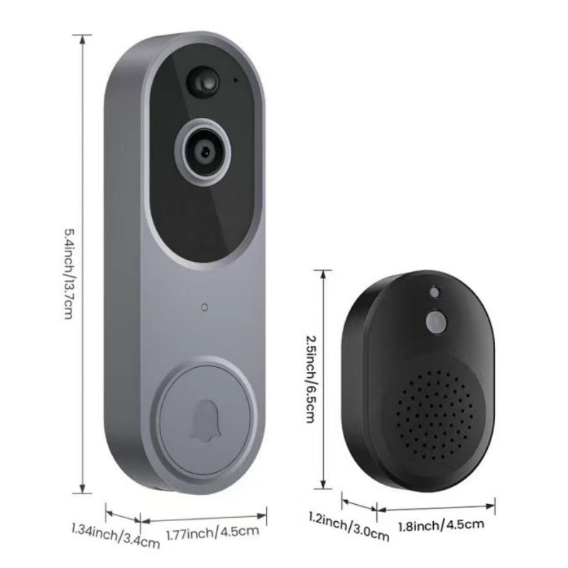 📢 📢 50% OFF ! Smart HD Doorbell – Remote Access & Instant Alerts 📱💬【Exceptional Price】