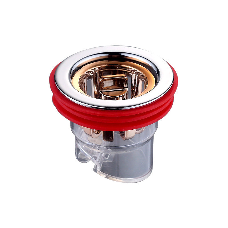 Magnetic odor-blocking insert for floor drain