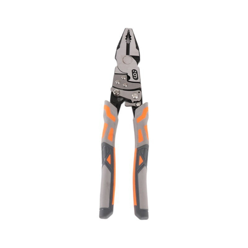 ⏳Time-Limited Special ⏰ Ratchet Lineman's Pliers – Cut, Strip, Grip & Crimp – Self-Locking, Anti-Rust & All-in-One Electrician Essential 🛠️