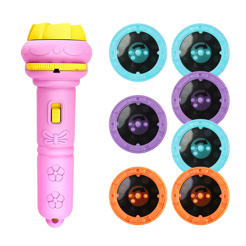 📢 LIMITED TIME 50% OFF! ⏰ Early Education Projector Torch for Kids 🔦 Click, Project & Learn – A Pocket-Sized Nighttime Adventure ✨