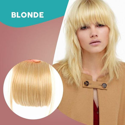 🔥Seamless 3D Clip-In Bangs Hair Extensions