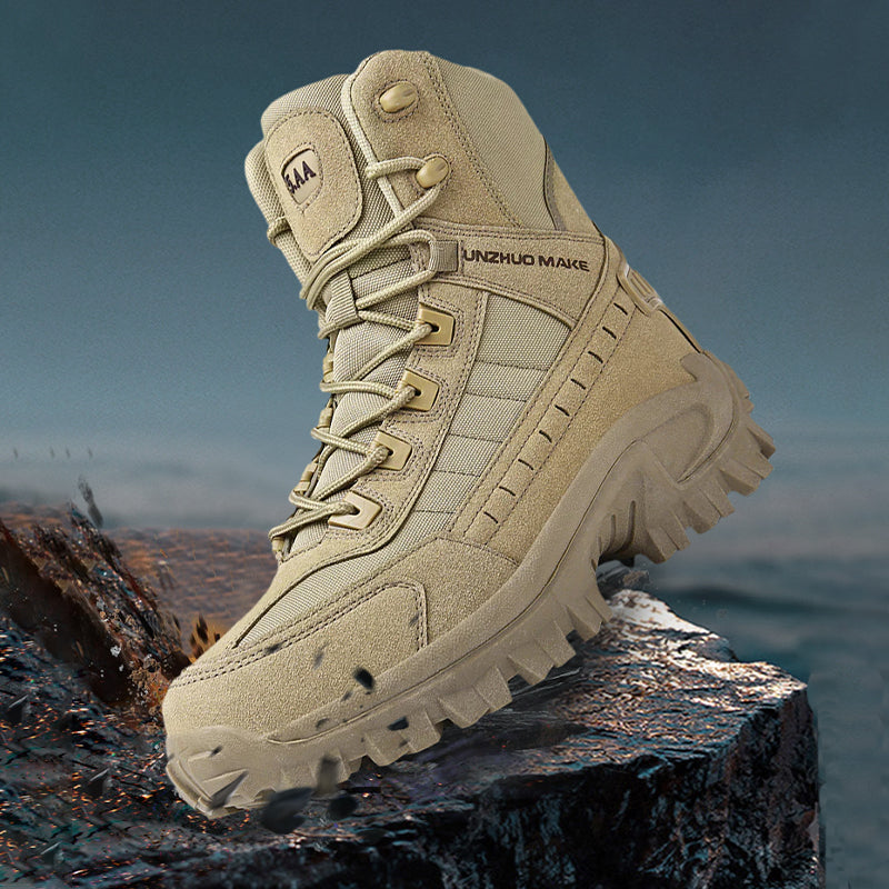 🔥LIMITED SALE 50% OFF💧🥾Waterproof and Non-Slip High Top Tactical Sports Boots (Improved Durability)🔥