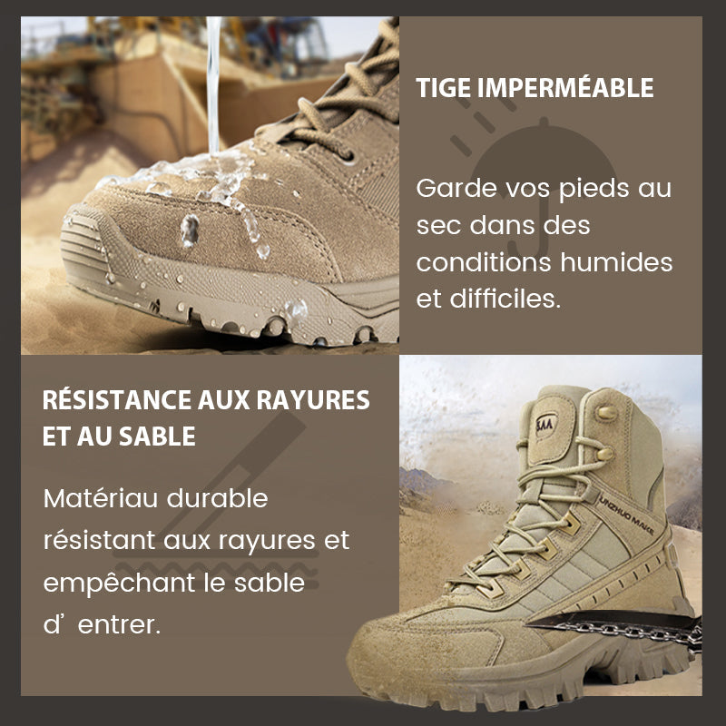 🔥LIMITED SALE 50% OFF💧🥾Waterproof and Non-Slip High Top Tactical Sports Boots (Improved Durability)🔥