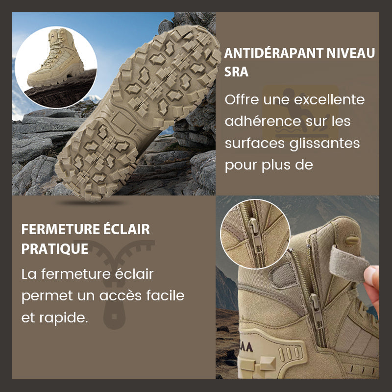 🔥LIMITED SALE 50% OFF💧🥾Waterproof and Non-Slip High Top Tactical Sports Boots (Improved Durability)🔥