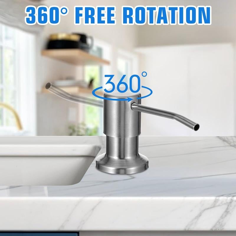 🔥2026 Hot Sale 49% OFF🔥Dish Soap Dispenser for Kitchen Sink