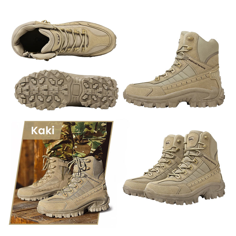 🔥LIMITED SALE 50% OFF💧🥾Waterproof and Non-Slip High Top Tactical Sports Boots (Improved Durability)🔥