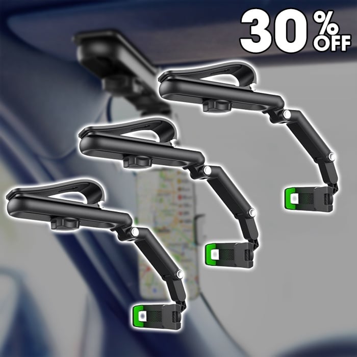 🔥2025 Hot Sale🔥 Rotatable and Retractable Car Phone Holder